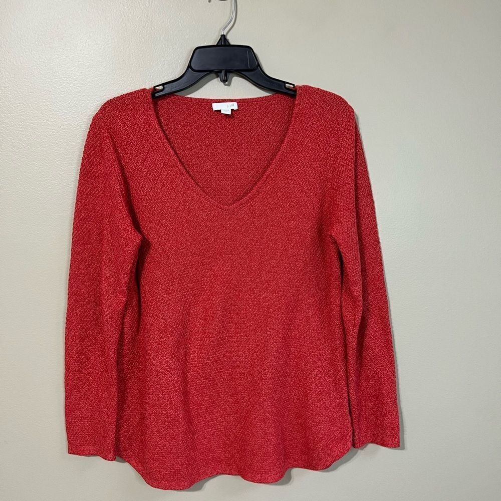 J Jill small red sweater